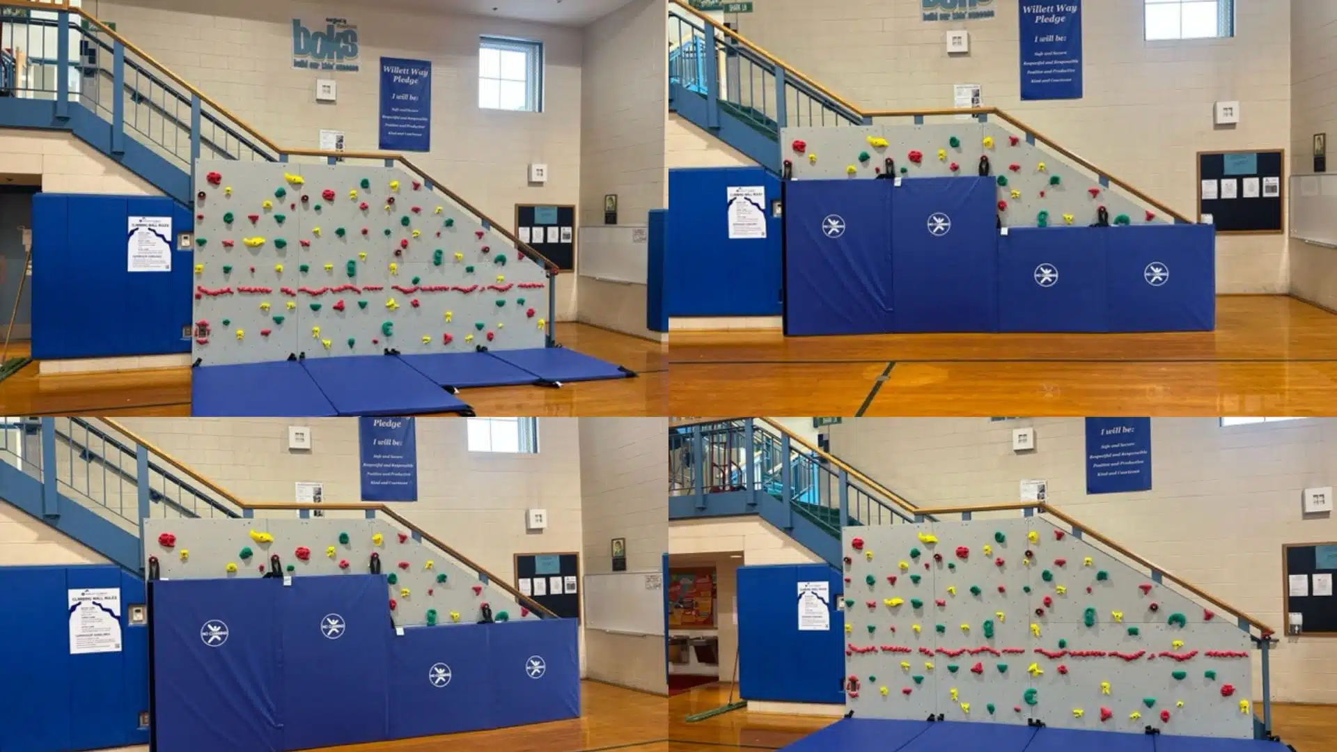 Custom Climbing Wall in Mass