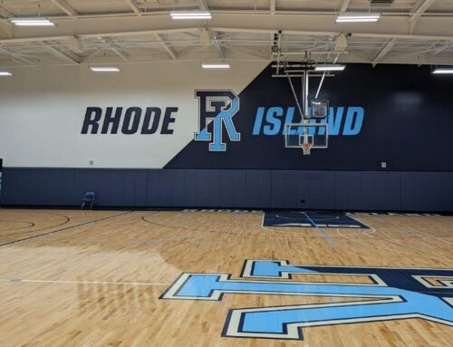 Suspended Backstops, Volleyball Sleeves & Wall Pads – Rhode Island