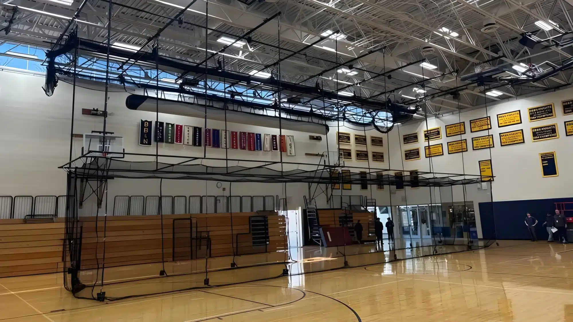 technician performing gym equipment servicing and safety inspection to ensure efficient and safe operation of fitness machines